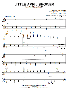 Little April Shower [Classical version] von Frank Churchill (Download) 