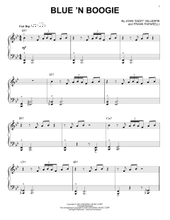 Blue 'N Boogie [Jazz version] von Dizzy Gillespie (Download) 