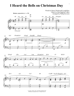 I Heard The Bells On Christmas Day [Jazz version] von John Baptiste Calkin (Download) 