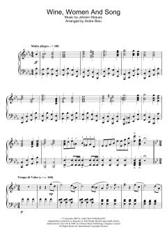 Wine, Women And Song von Johann Strauß (Download) 