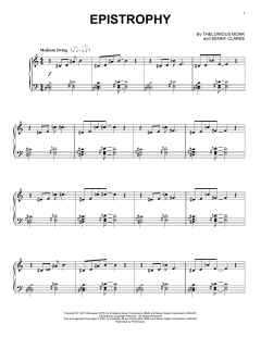 Epistrophy von Thelonious Monk (Download) 