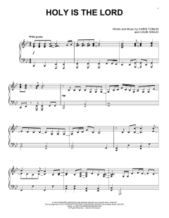 Holy Is The Lord von Chris Tomlin (Download) 
