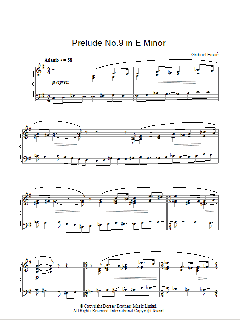 Prelude No. 9 In E Minor von Gabriel Fauré (Download) 