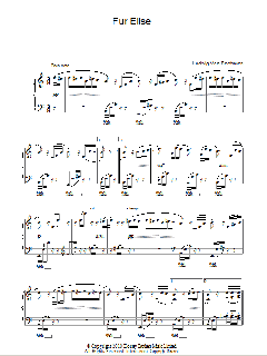 Fur Elise von Ludwig van Beethoven (Download) 