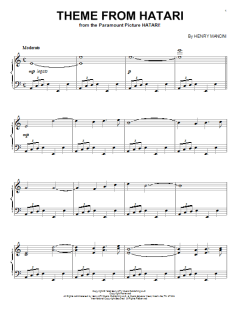 Theme From Hatari von Henry Mancini (Download) 
