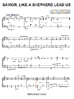 Savior, Like A Shepherd Lead Us von William B. Bradbury (Download) 
