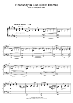 Rhapsody In Blue (Slow Theme) von George Gershwin (Download) 