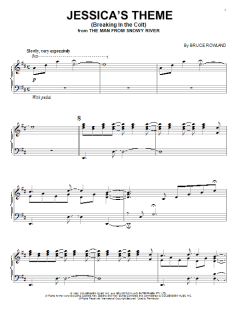 Jessica's Theme (Breaking In The Colt) von Bruce Rowland (Download) 