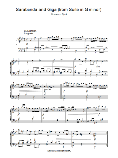 Sarabanda And Giga von Domenico Zipoli (Download) 