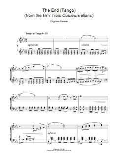 The End (Tango) von Zbigniew Preisner (Download) 