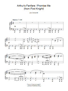 Arthur's Fanfare / Promise Me von Jerry Goldsmith (Download) 
