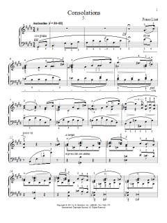 Consolation No. 5 von Franz Liszt (Download) 