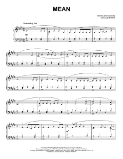 Mean von Taylor Swift (Download) 