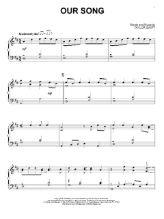 Our Song von Taylor Swift (Download) 
