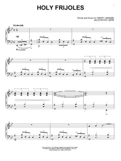 Holy Frijoles von Henry Jackman (Download) 