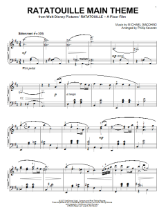 Ratatouille (Main Theme) [Classical version] von Michael Giacchino (Download) 