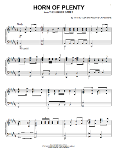 Horn Of Plenty von James Newton Howard (Download) 