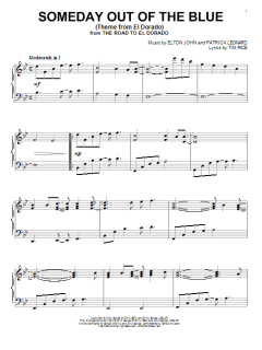 Someday Out Of The Blue von Elton John (Download) 