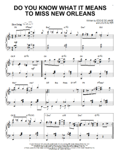 Do You Know What It Means To Miss New Orleans von Louis Armstrong (Download) 