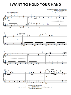 I Want To Hold Your Hand [Classical version] von The Beatles (Download) 