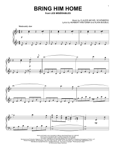 Bring Him Home von Alain Boublil (Download) 