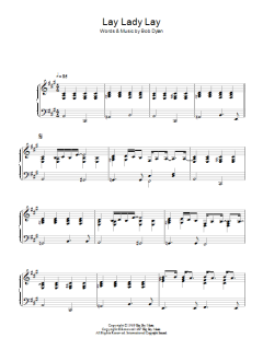 Lay, Lady, Lay von Bob Dylan (Download) 