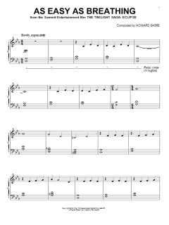 As Easy As Breathing von Howard Shore (Download) 