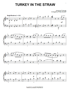Turkey In The Straw von American Folksong (Download) 