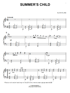Summer's Child von David Lanz (Download) 