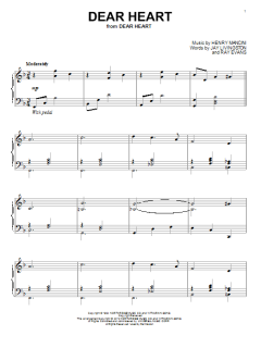 Dear Heart von Henry Mancini (Download) 