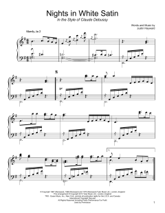 Nights In White Satin (in the style of Claude Debussy) von The Moody Blues (Download) 