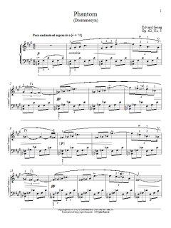 Phantom (Drommesyn), Op. 62, No. 5 von Edvard Grieg (Download) 
