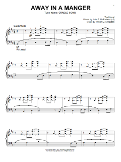 Away In A Manger von William J. Kirkpatrick (Download) 