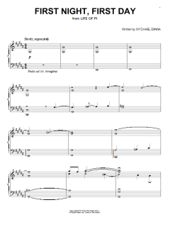 First Night, First Day von Mychael Danna (Download) 