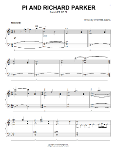 Pi And Richard Parker von Mychael Danna (Download) 