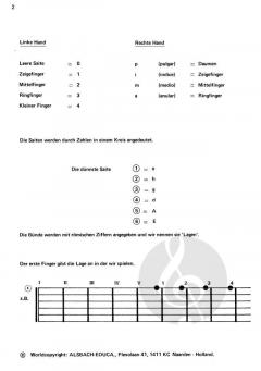 Die Gitarre - Spiel und Studienmaterial 1 von Cees Hartog 