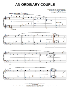 An Ordinary Couple von Rodgers & Hammerstein (Download) 