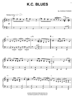 K.C. Blues von Charlie Parker (Download) 