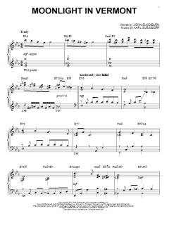 Moonlight In Vermont von Karl Suessdorf (Download) 