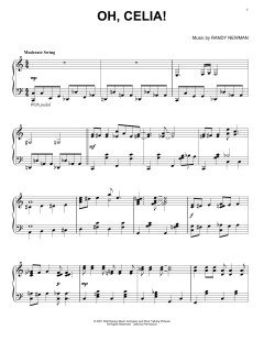 Oh, Celia! von Randy Newman (Download) 