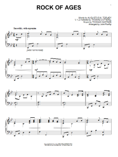 Rock Of Ages von John Purifoy (Download) 