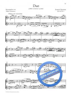 2 Duos op. 69 von François Devienne 