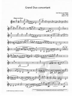 Grand Duo concertant Es-Dur op. 48 von Carl Maria von Weber 