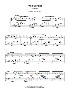 Twilight/Paris von Kris Lennox (Download) 
