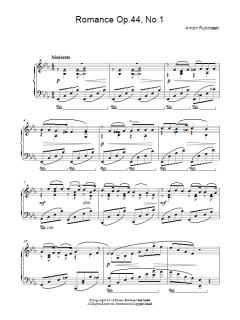 Romance, Op.44 No. 1 von Anton Rubinstein (Download) 