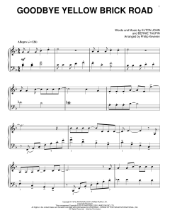 Goodbye Yellow Brick Road [Classical version] von Elton John (Download) 