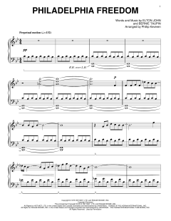 Philadelphia Freedom [Classical version] von Elton John (Download) 