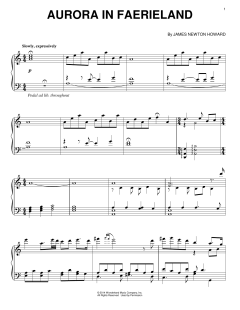 Aurora In Faerieland von James Newton Howard (Download) 