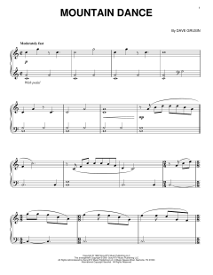 Mountain Dance von Dave Grusin (Download) 