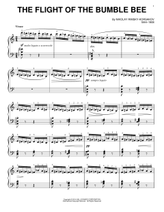 The Flight Of The Bumble Bee von Nicolay Rimsky-Korsakov (Download) 